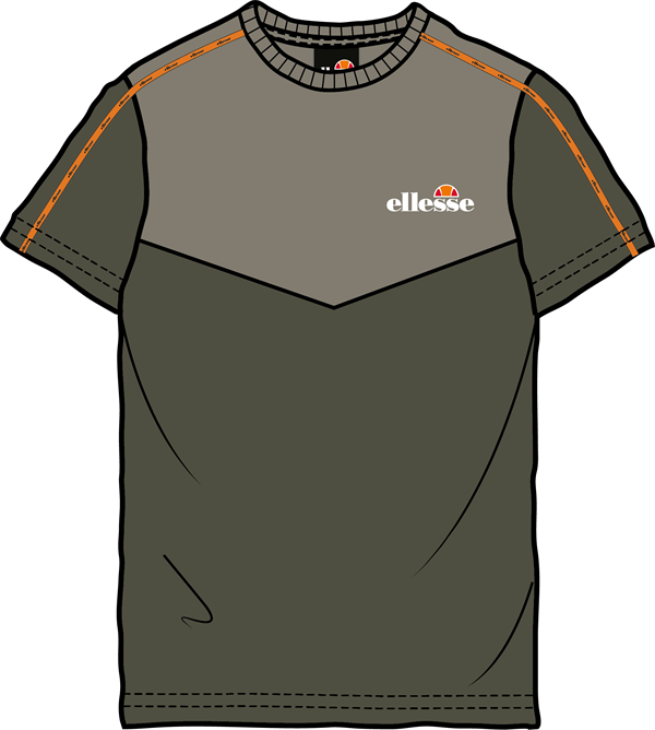 Ellesse Rydaro Junior Tee Khaki