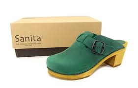 Sanita Wood Malulo Square Open Grøn
Størrelse 35