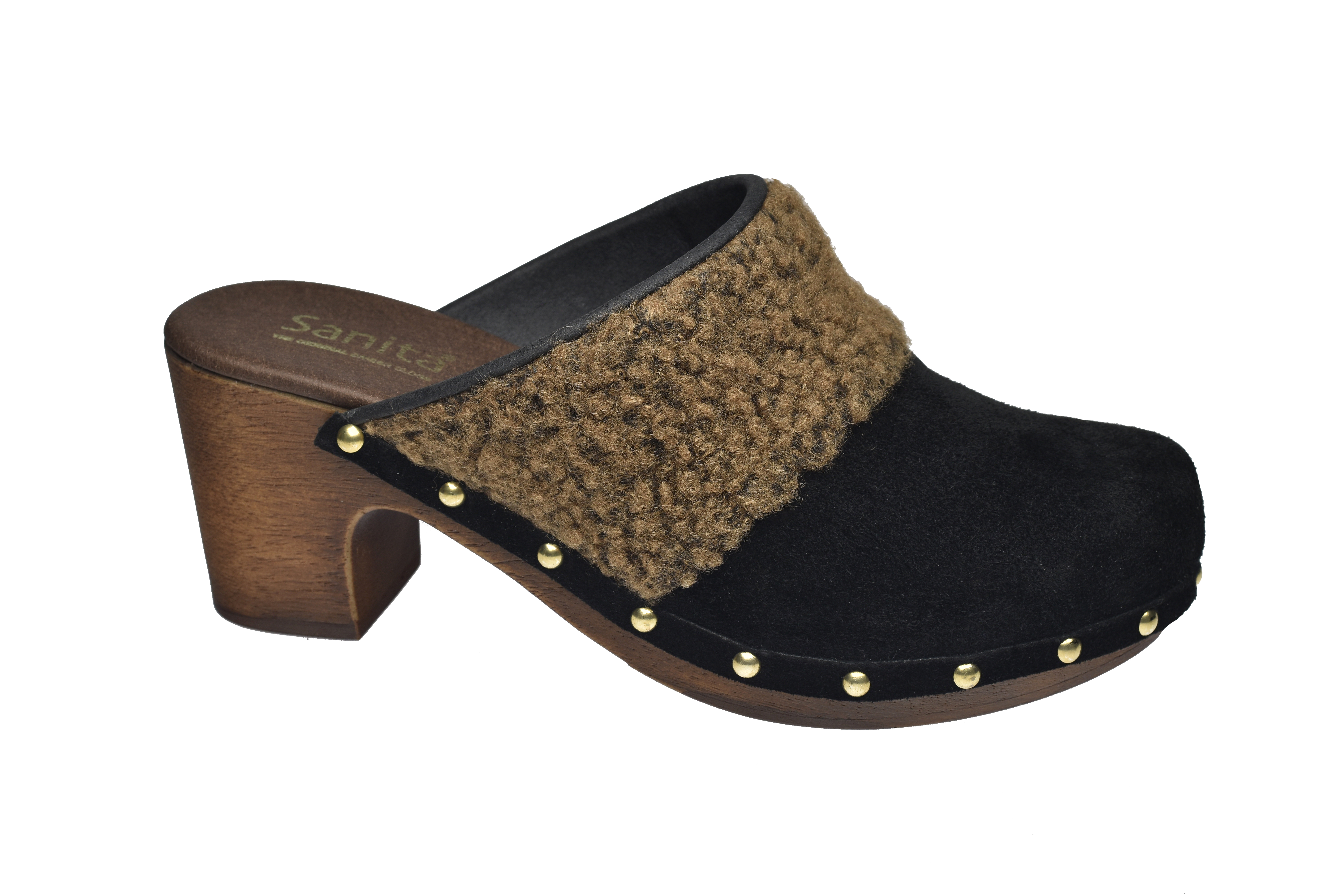 Sanita Non Wood Senna Open Sort
Størrelse 36