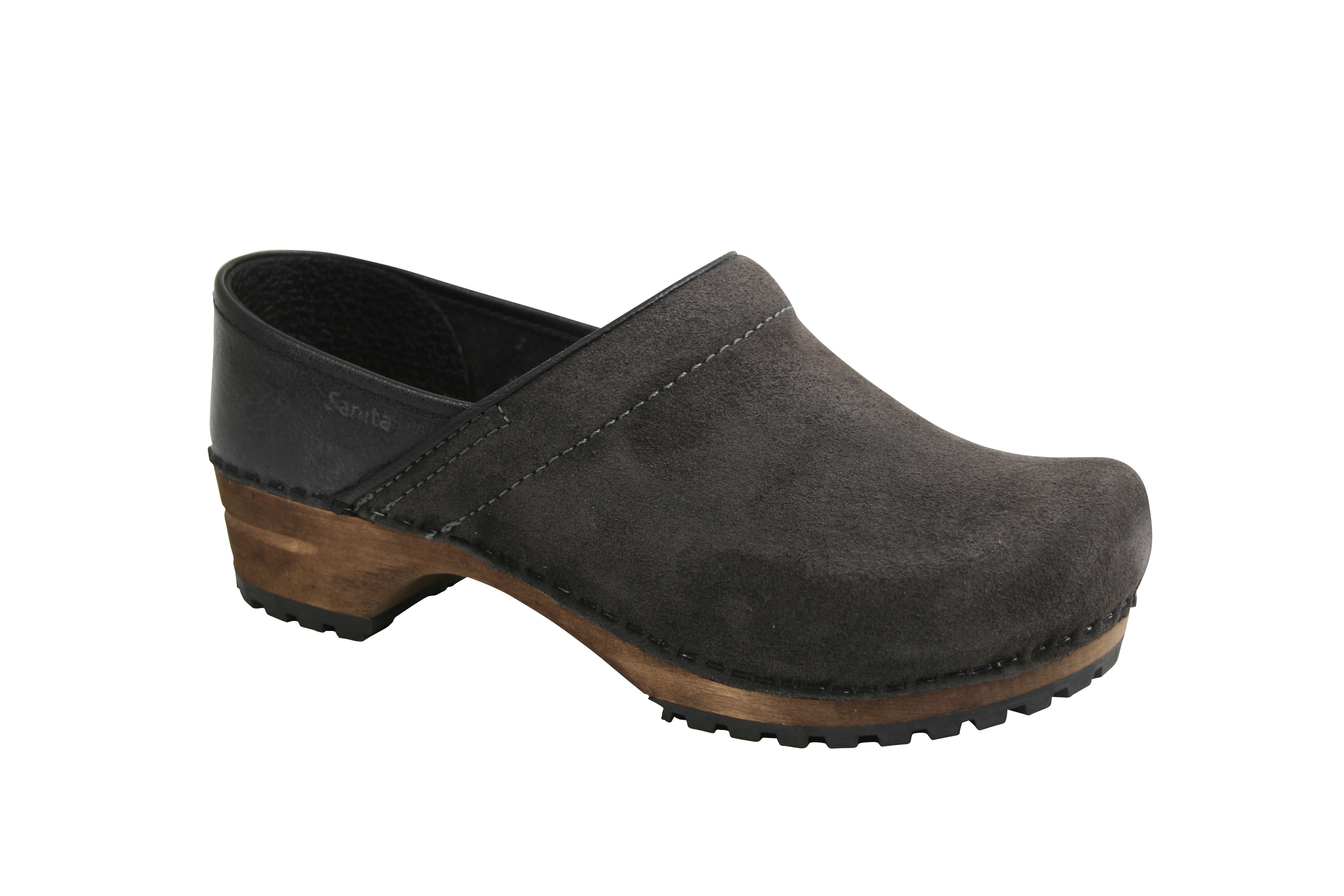 Sanita Wood Nanna Closed Antracit
Størrelse 42