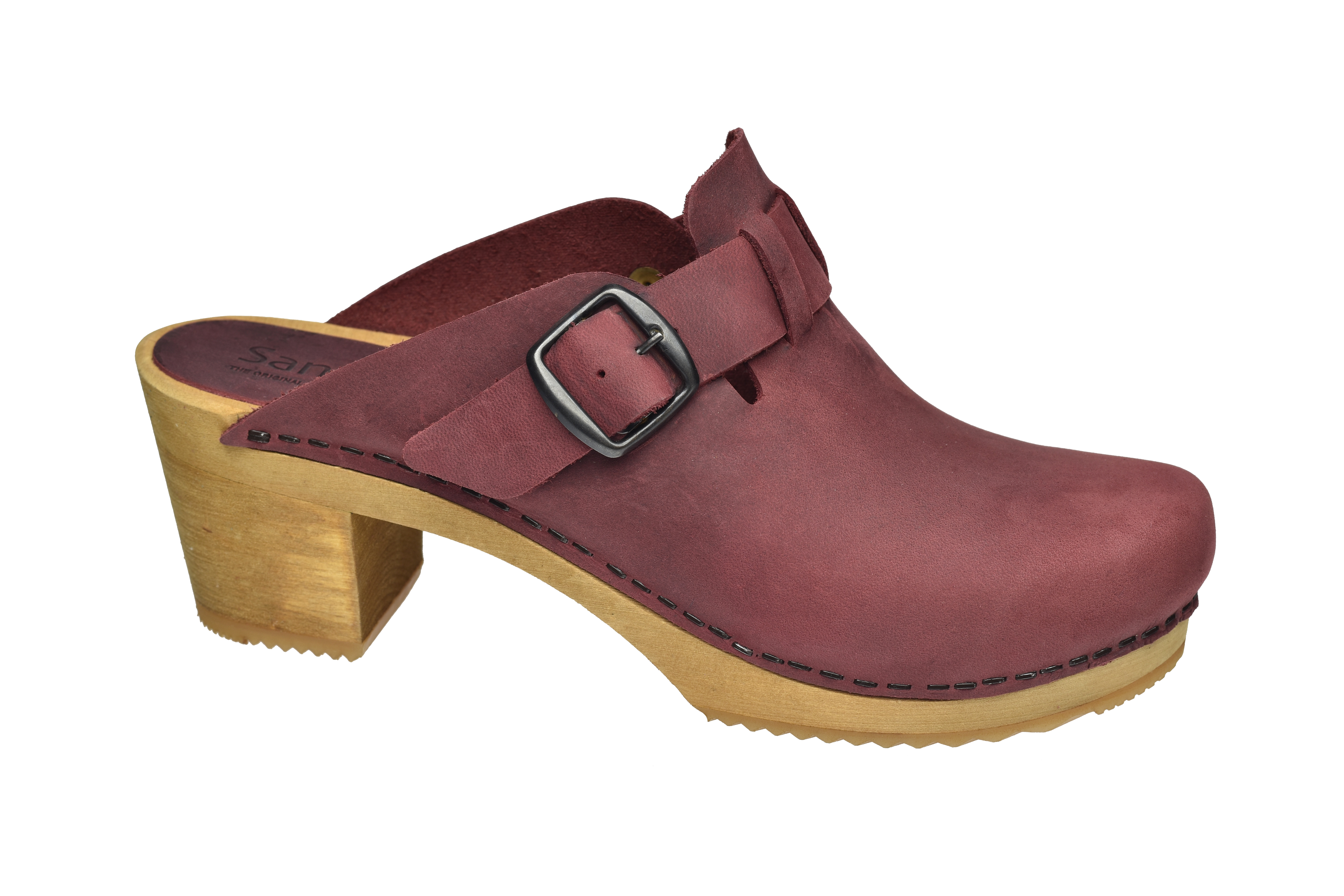 Sanita Wood Malulo Square Open Rød
Størrelse 42