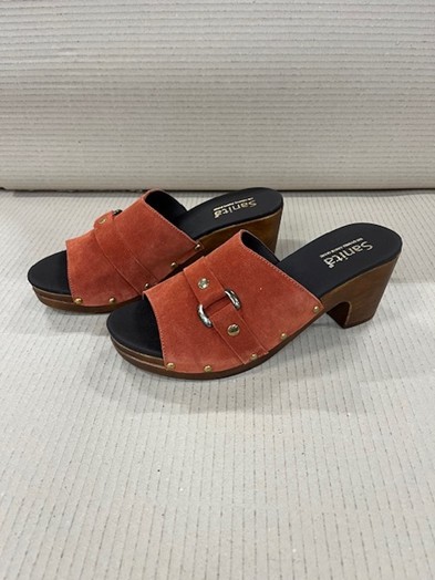Sanita Non Wood Seia Sandal Orange
Størrelse 38
