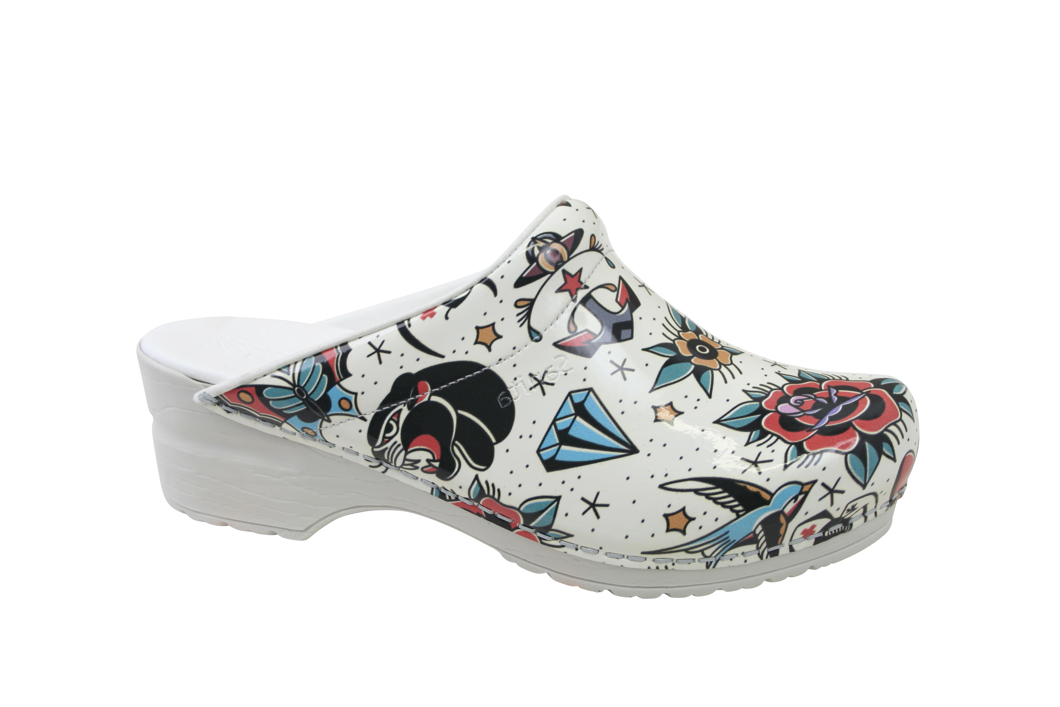 Sanita Original Tattoo Open Hvid
Størrelse 35