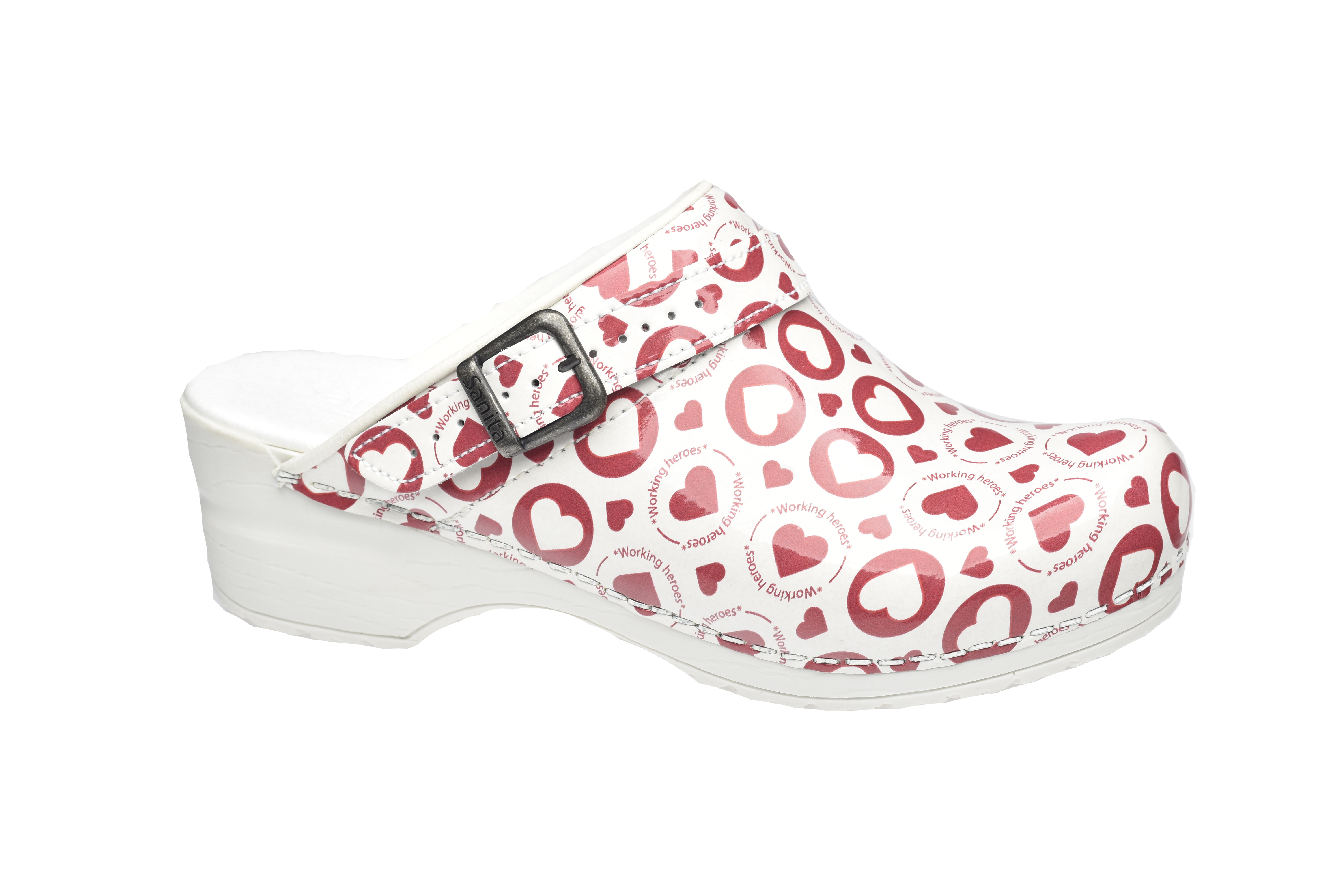 Sanita Working Heroes Hvid
Størrelse 42