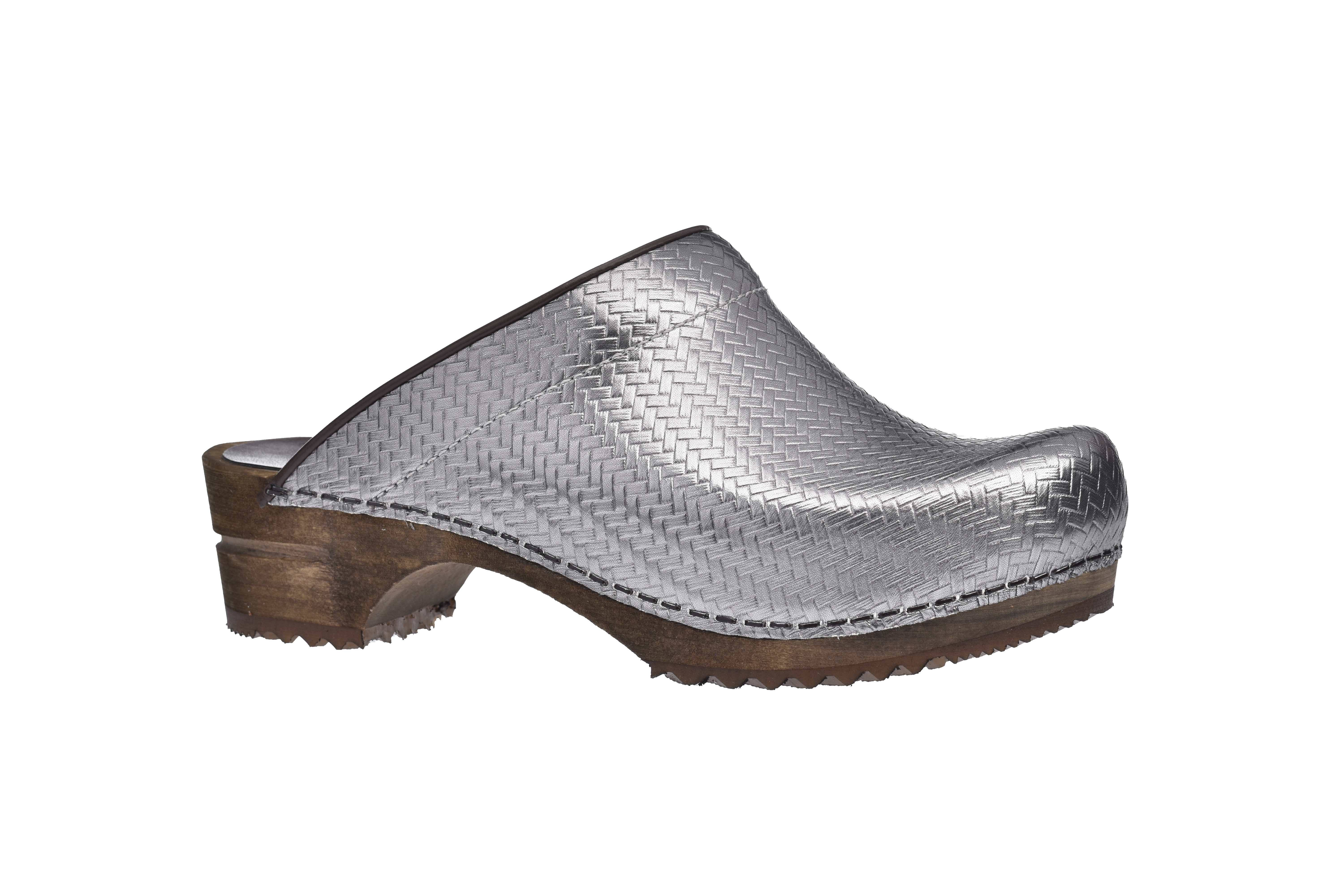 Sanita Wood Open Back Sølv
Størrelse 39