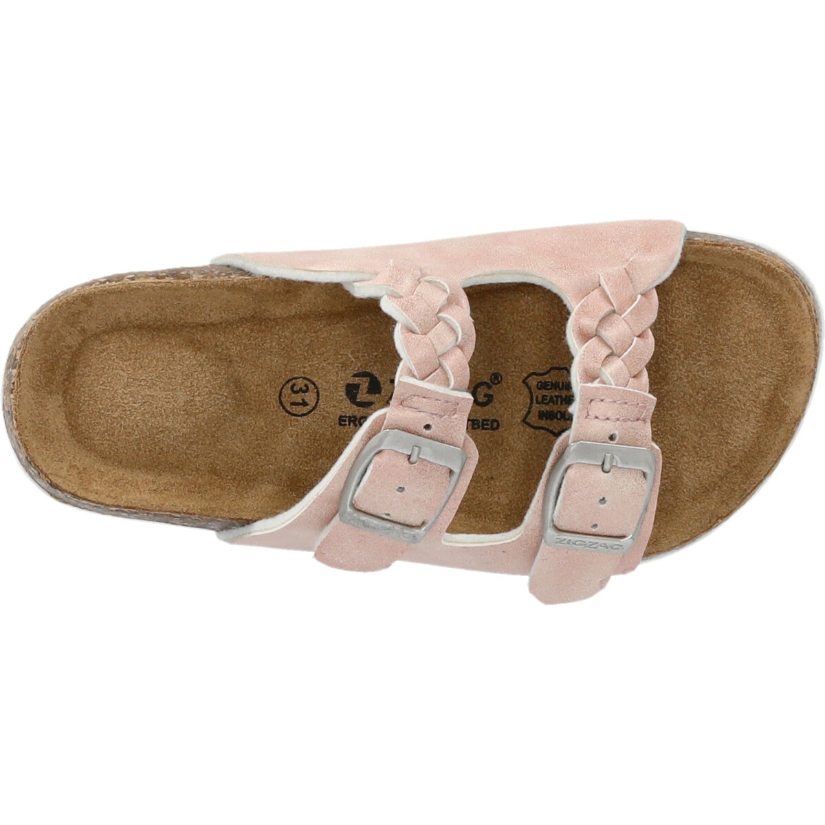 ZigZag Brinta Korksandal Pale Blush