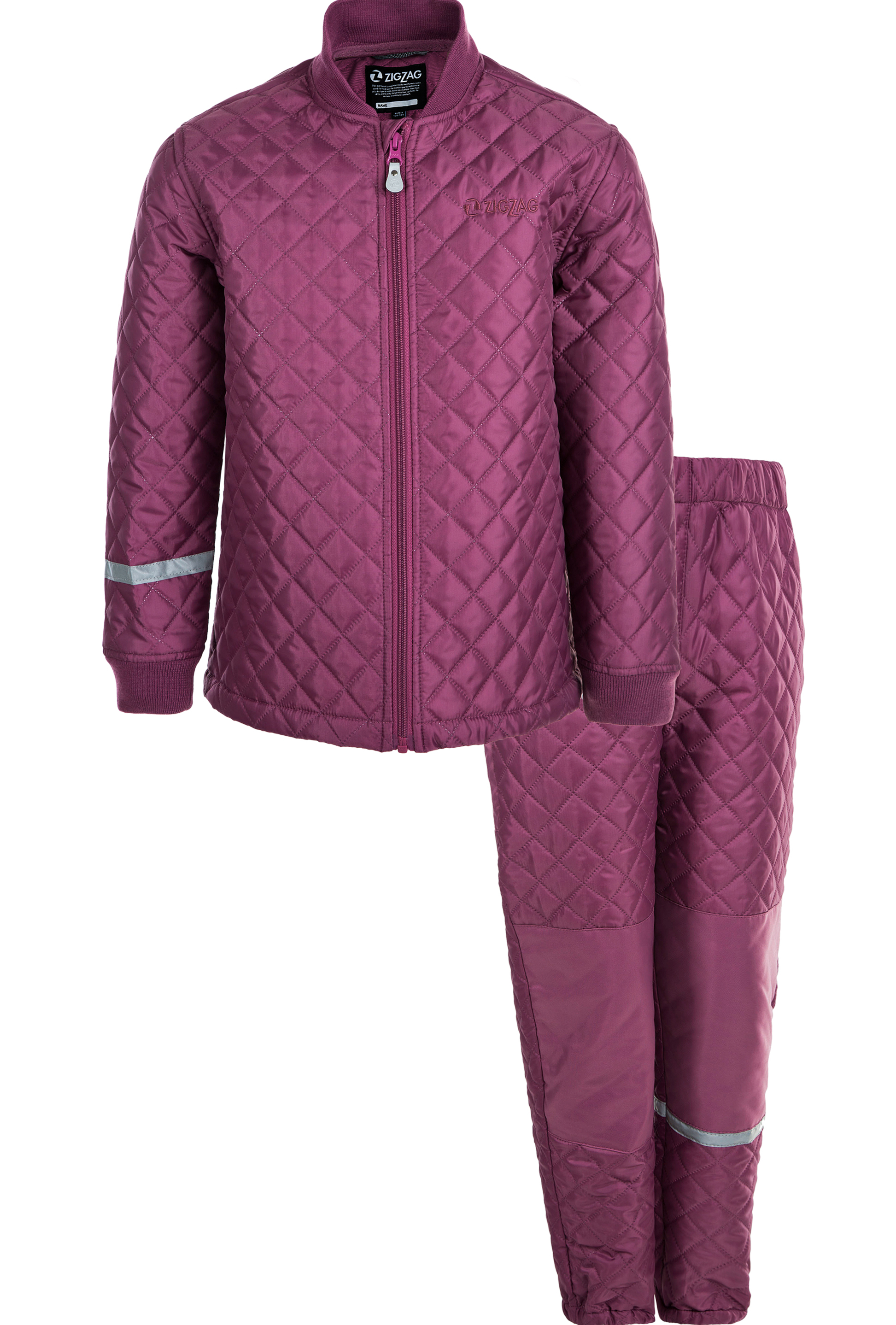 ZigZag Tiger Termo Sæt Damson
