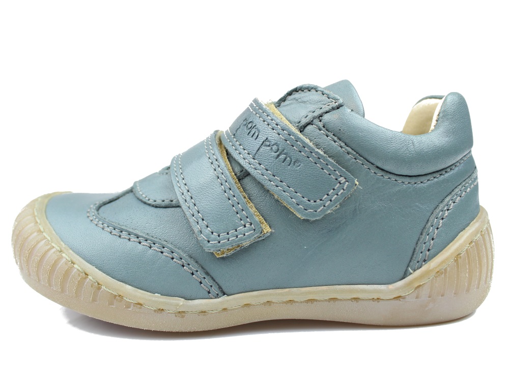 Pom Pom Sneakers M/Velcro Ocean Green