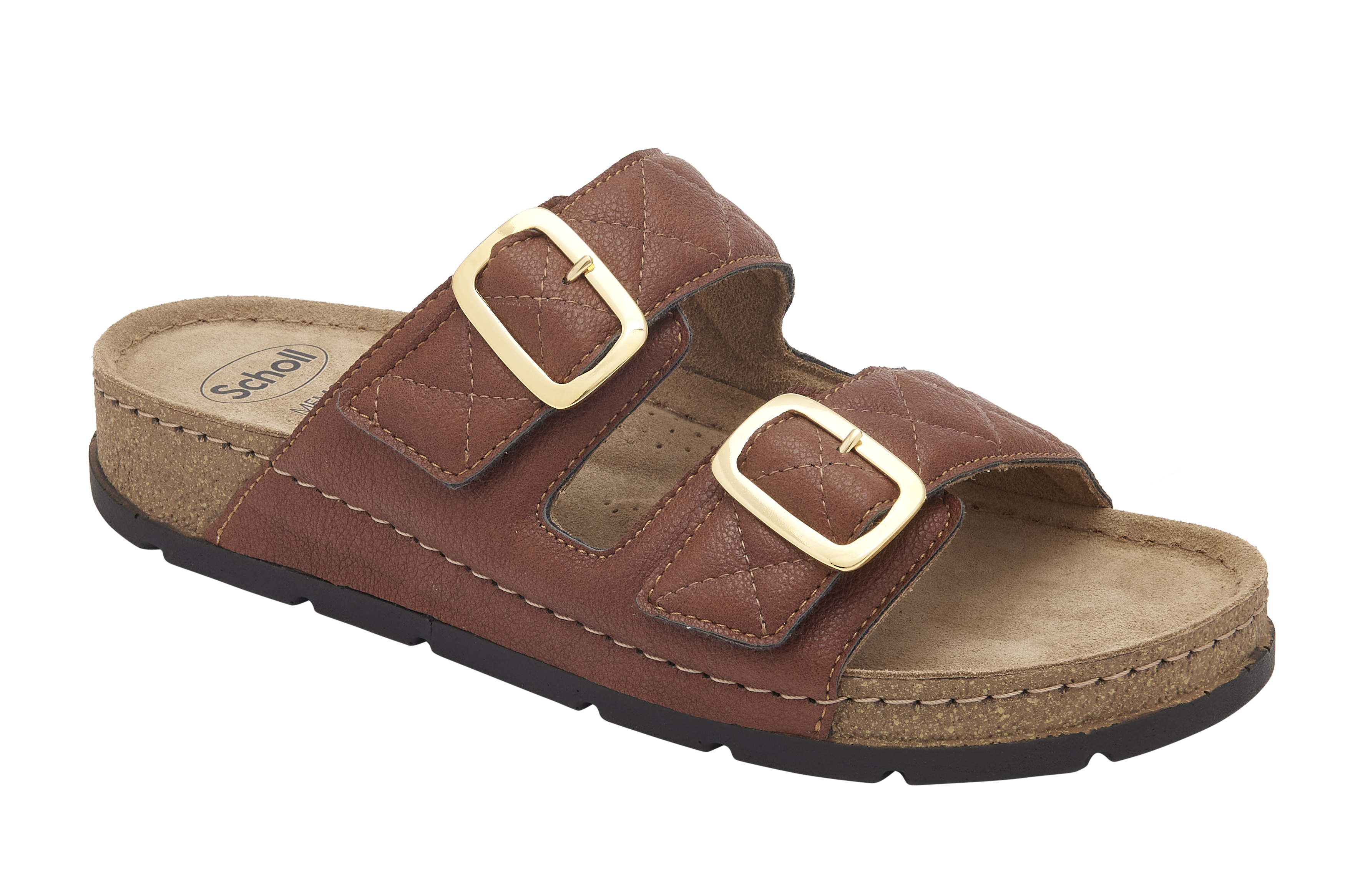 Scholl Bora 2 Straps Tobacco